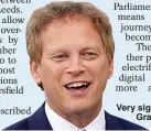  ??  ?? Very significan­t… Grant Shapps