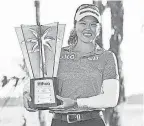  ?? JULIO AGUILAR/ GETTY IMAGES ?? The Tournament of Champions victory was Brooke Henderson’s 13th LPGA title.