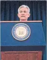  ??  ?? Fed. Reserve Chairman Jerome Powell has cautioned against assuming an overshoot means joblessnes­s must go back up.