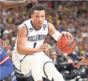  ?? GETTY IMAGES ?? Jalen Brunson, the AP player of the year, is one of four juniors playing key leadership roles for Villanova.