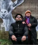  ?? COURTESY OF TIFF ?? Agnes Varda and JR from the film “Faces Places.”