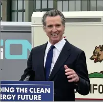  ?? ADAM BEAM — THE ASSOCIATED PRESS ?? Like him or not, Gavin Newsom has been twice elected governor of California. He decisively beat back the attempted 2021recall, then cruised to reelection in 2022.