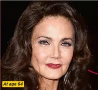  ??  ?? At age 64