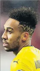  ?? FOTO: AP ?? Aubameyang Sigue el culebrón