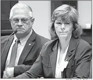  ?? AP Photo/Kelly P. Kissel ?? Correction Department Director Wendy Kelley testifies Wednesday at a meeting of the Charitable, Penal and Correction­al Institutio­ns Subcommitt­ee of the Arkansas Legislativ­e Council in Little Rock. The panel is looking into a recent uptick in violence...