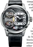  ??  ?? WHIRLWIND ROMANCE The seventh edition was unveiled in Baselworld this year, and took everyone’s breath away