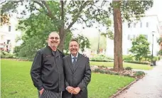  ?? PROVIDED BY THE SOUTHERN CONSERVE ?? Chef Theodore Paskevich (left) and Donald Holland, the creative culinary duo heading up The Southern Conserve