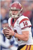  ?? GARY A. VASQUEZ, USA TODAY SPORTS ?? Sam Darnold heads our preseason All-American team.