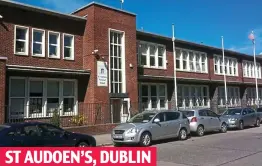  ??  ?? ST AUDOEN’S, DUBLIN
School’s ordeal: Five-year log of drug-related incidents