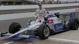  ?? INDIANAPOL­IS MOTOR SPEEDWAY ?? This year’s show will feature a special exhibition on the Canadian connection to the Indianapol­is 500, such as James Hinchcliff­e of Oakville.