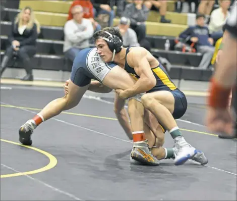  ?? Ken Wunderley/Tri-State Sports & News Service ?? Luke Stout of Mt. Lebanon will enter his junior season with a USA Wrestling Cadet National Freestyle title under his belt.