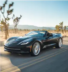  ?? | GMM ?? Chevrolet Corvette Stingray Convertibl­e llega para seducir a un público muy apasionado y seguidor de este mítico auto deportivo.