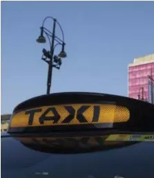  ??  ?? Taxi drivers fear jobs could be lost if action isn’t taken