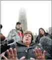  ?? Jean Levac/postmedia News ?? Attawapisk­at Chief Theresa Spence announces a hunger strike in Ottawa on Dec. 10.