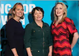  ?? Photo by Orla Murray/ SON Photo ?? Darina Barrett, KPMG; Deirdre Fee, Medical Mobility, Kerry; and Sarita Johnston, Enterprise Ireland pictured recently as the ‘Going For Growth’ business developmen­t programme marked its 10th anniversar­y