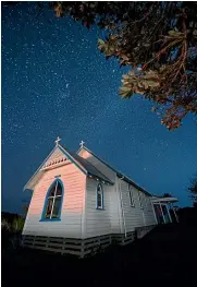  ?? BRENT PURCELL ?? Orion over St John’s, Great Barrier Island.