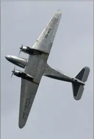  ??  ?? A DC-3 1942 Shamrock.