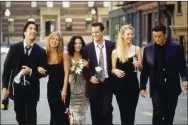  ??  ?? The Friends cast in their prime