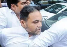  ?? PIC/NAVEEN SHARMA ?? Ashish Pandey being brought out of Patiala House Court on Thursday
