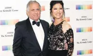  ?? KEVIN WOLF / THE ASSOCIATED PRESS FILES ?? In this 2017 photo, Leslie Moonves and wife Julie Chen arrive for the Kennedy Center Honors gala dinner. The pair have been married since 2004.