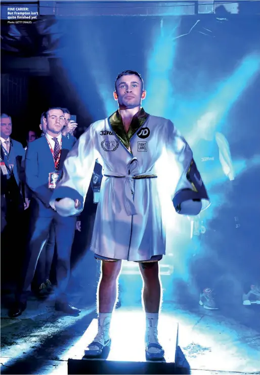  ?? Photo: GETTY IMAGES ?? FINE CAREER: But Frampton isn’t quite finished yet