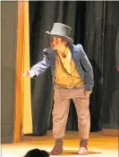  ?? LVN110919o­livia1 ?? Alrich Hoffman plays the Artful Dodger in Olivia at Levin’s Little Theatre.