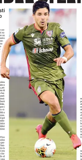  ?? GETTY IMAGES ?? Giovanni Simeone, 24 anni, prima stagione con l’Inter