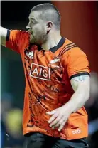  ??  ?? All Blacks hooker Dane Coles enjoyed the hitout.