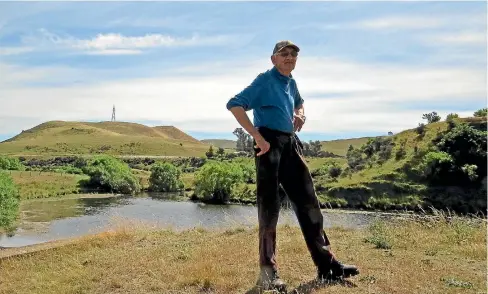  ??  ?? Waipara farmer John McCaskey believes the Glenmark Irrigation scheme should be replicated on a grand scale starting at Lake Sumner as the source.