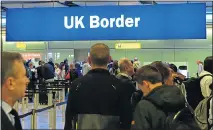  ??  ?? BREXODUS: Fewer migrants coming to Britain