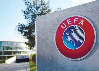  ?? ?? Comité executivo da UEFA quer evitar jogos entre ucranianos e bielorruss­os