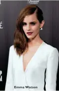  ??  ?? Emma Watson