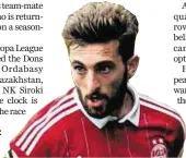  ??  ?? Graeme Shinnie: Best has yet to come at Dons