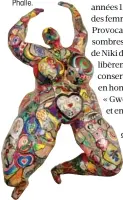  ??  ?? “Lili ou Tony” (1965), de Niki de Saint Phalle.