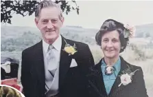  ?? ?? Isobel Hirst with her husband Cecil; above right, Isobel’s indomitabl­e spirit contribute­d to her reaching 102; and inset, with her Dux medal, aged 17.