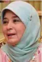  ??  ?? Tengku Puan Pahang Tunku Azizah Aminah Maimunah Iskandaria­h