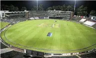  ?? Picture: Lefty Shivambu/Gallo Images ?? A star-studded DP World
Lions faced the Gbets Rocks in front of rows of empty seats at the Wanderers on Friday night.