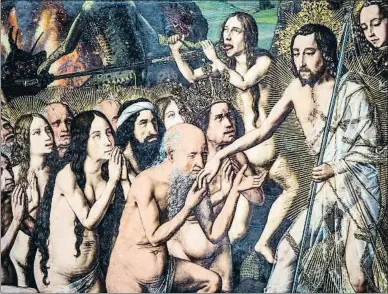  ?? LLIBERT TEIXIDÓ ?? Fragmento del óleo Escenas del Cristo Redentor (1470-80), de Bartolomé Bermejo