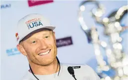  ?? Photo / Greg Bowker ?? America’s Cup winner Jimmy Spithill won’t be getting the big bucks he earned at Oracle Team USA.