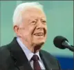  ?? ?? Former President Jimmy Carter in 2019.