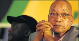  ?? PHOTO: KEVIN SUTHERLAND ?? PLEA: President Jacob Zuma urged to address society’s concerns