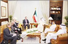  ??  ?? Top: Deputy FM receives Saudi envoy and above: Deputy FM with US official