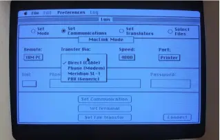  ??  ?? With MacLinkPlu­s, you can transfer from Mac to Mac, but you can also transfer to your printer.