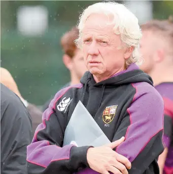  ?? ?? Head coach David Mobbs-Smith is confident Maidenhead RFC will come good in the London & South East Premier Division after four straight defeats.