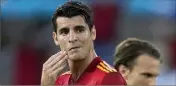  ?? (Photo AFP ?? Alvaro Morata doit régler la mire.