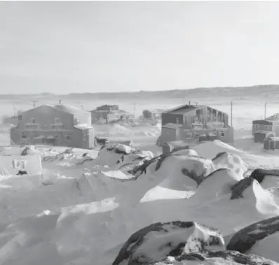  ?? THOMAS KNEUBHLER / POSTMEDIA NEWS FILES ?? An Inuit village in the Nunavik region of northern Quebec, in 2009.