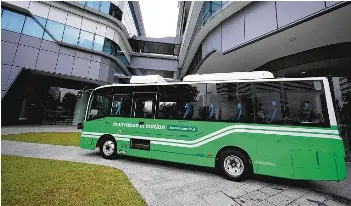 Grab to trial driverless staff shuttle from its office to one-north ...