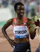  ?? AFP ?? Agnes Tirop fue apuñalada en el centro de entrenamie­nto de Iten.