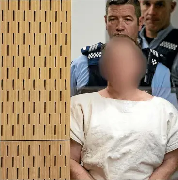  ?? GETTY IMAGES ?? Brenton Tarrant appears in the Christchur­ch District Court on Saturday.