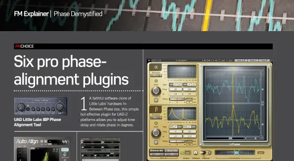  ??  ?? UAD Little Labs IBP Phase Alignment Tool